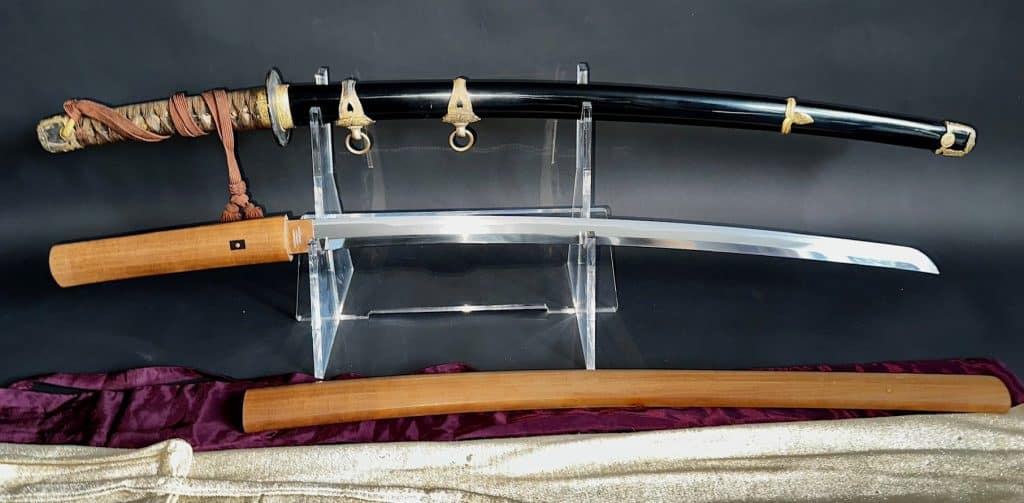 Minatogawa Shrine Sword in original Koshirea Masuda Masaaki (24)