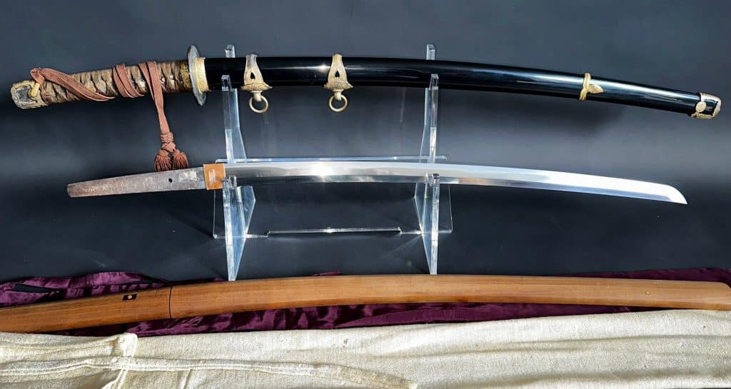 Minatogawa Shrine Sword in original Koshirea Masuda Masaaki (26)