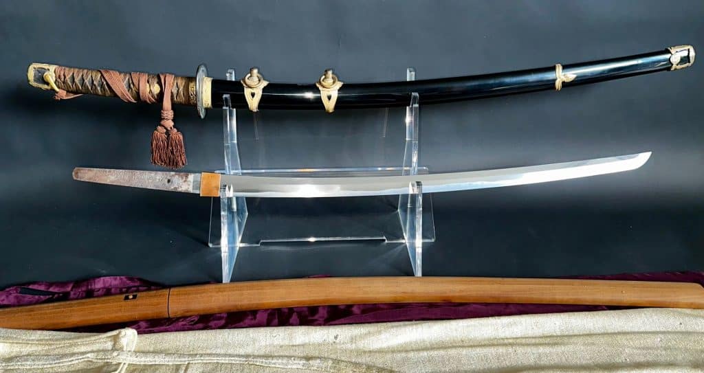 Minatogawa Shrine Sword in original Koshirea Masuda Masaaki (3)