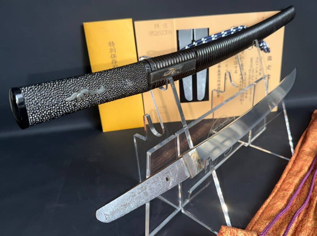 1 body test Wakizashi Masahide (1)