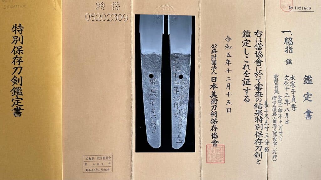 1 body test cut Wakizashi (7)