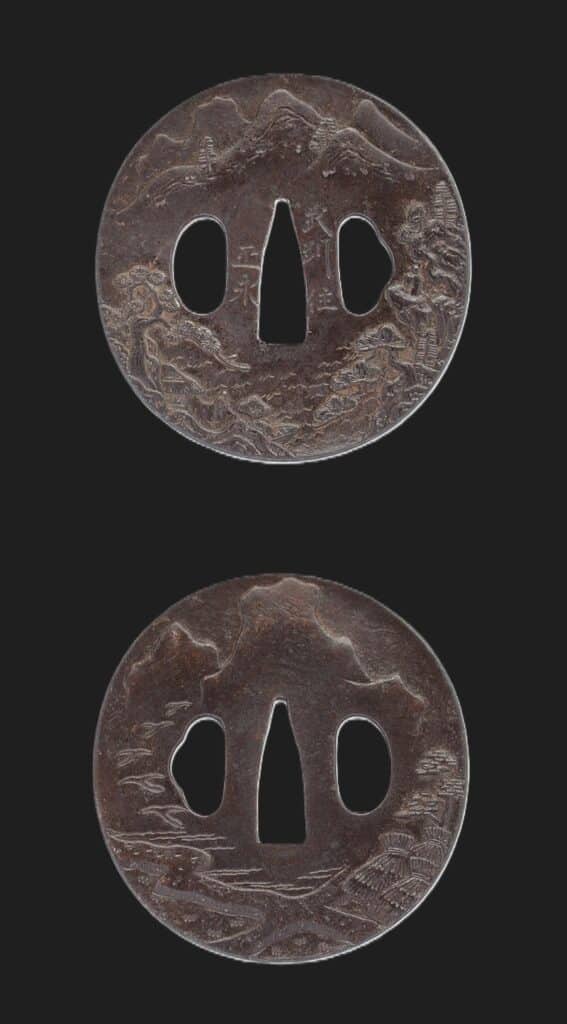 Edo Period Tsuba by Busyu Masanaga (2)