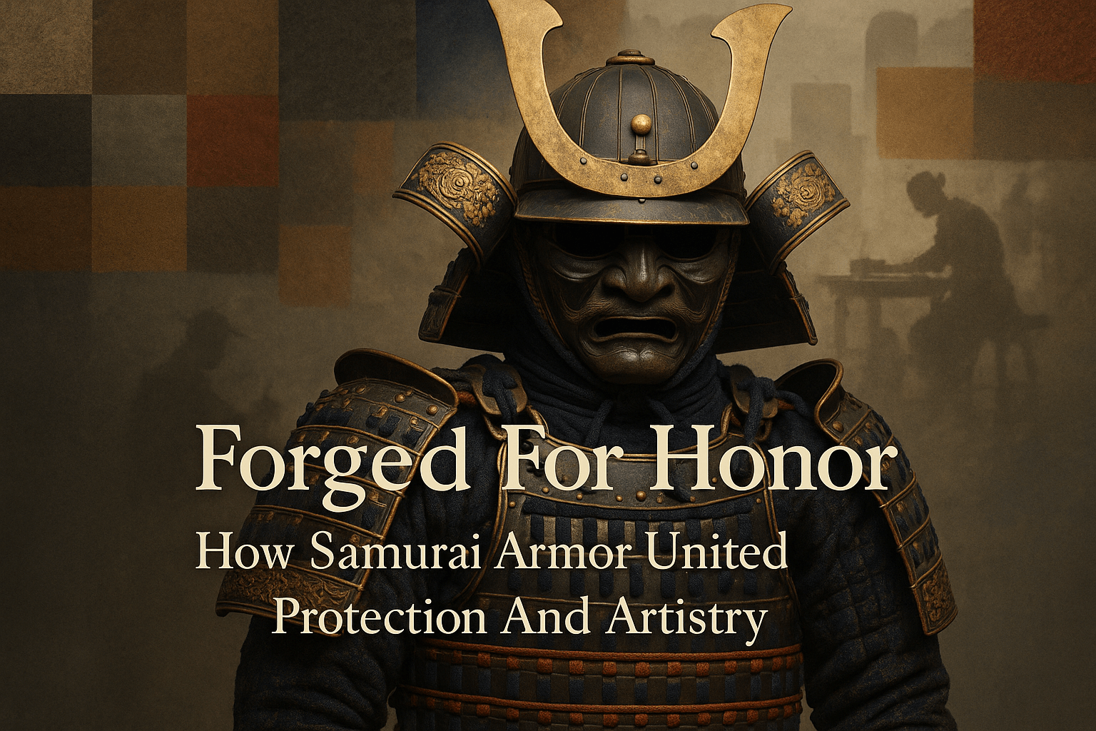 alt_text: Samurai armor blends beauty and protection, showcasing craftsmanship, materials, and legacy in artful design.